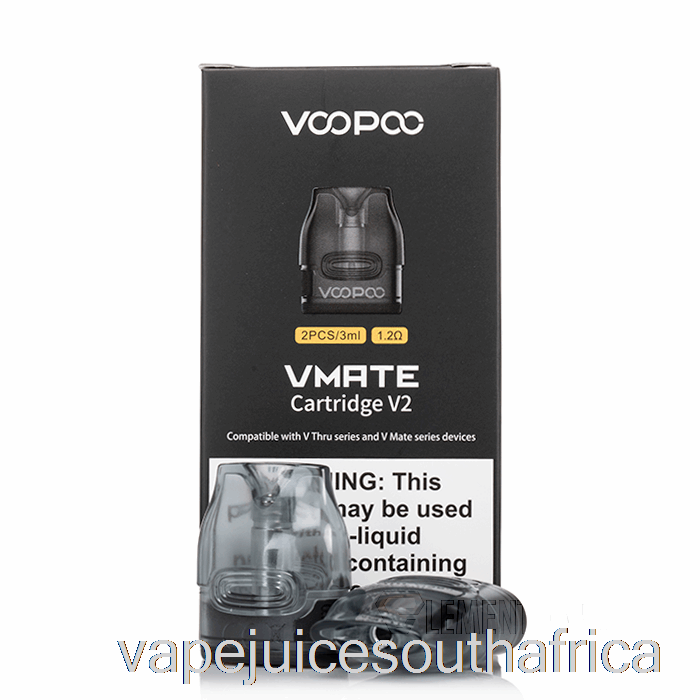 Vape Pods Voopoo V.Thru Pro Replacement Pods 1.2Ohm Vmate V2 Pods